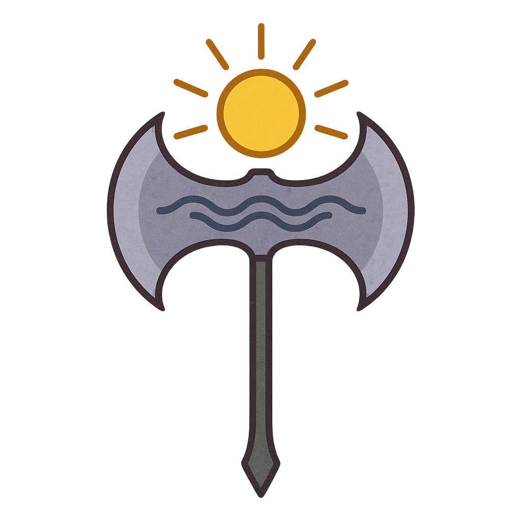 交感会の象徴・陽斧